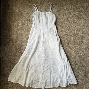 Gap White Midi Dress